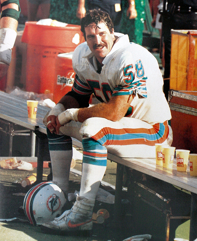 Kim Bokamper Dan Founts The Epic in Miami Dolphins San Diego